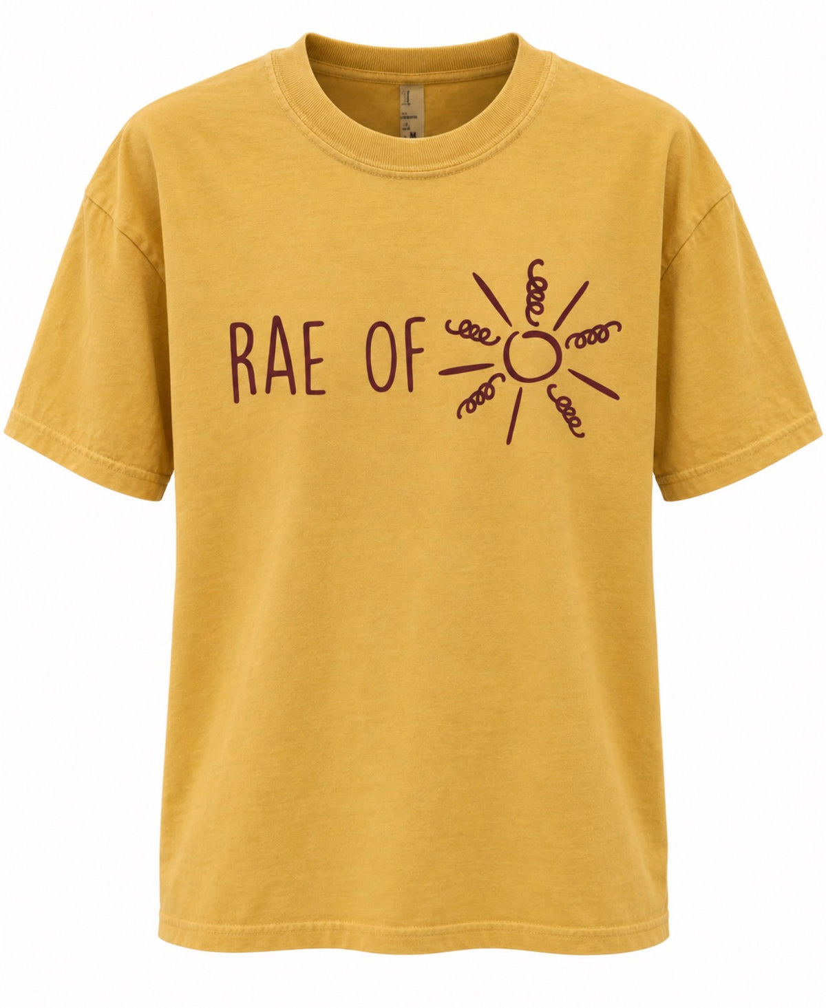 Yellow & Brown Short Sleeve Tee