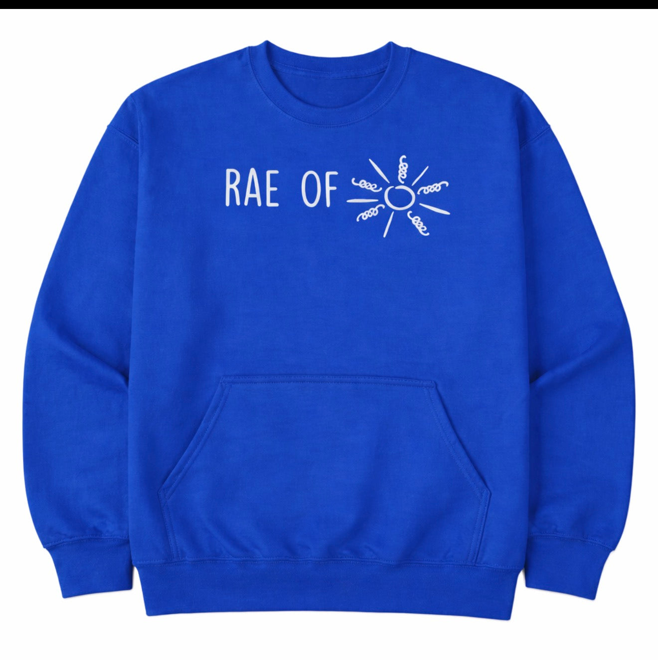 POCKET CREWNECK Blue SWEATSHIRT