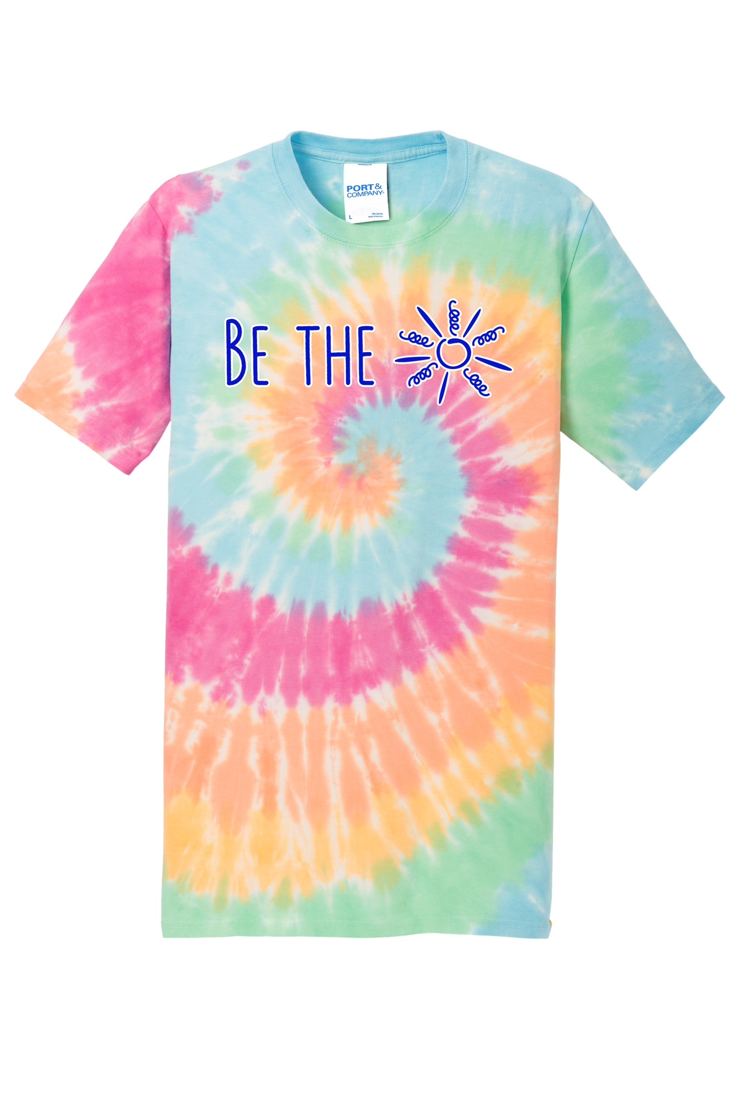 Pastel Tie Dye Birthday Tee
