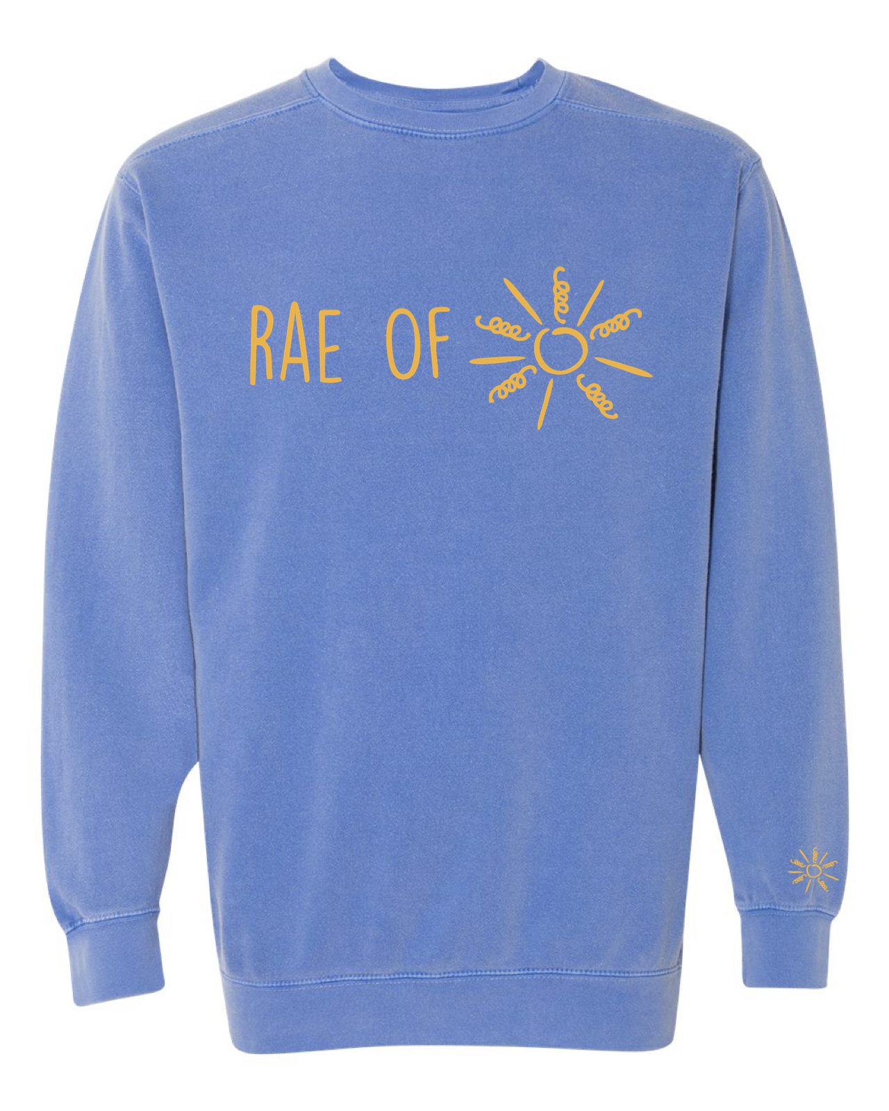 Classic Blue Crewneck Sweatshirt