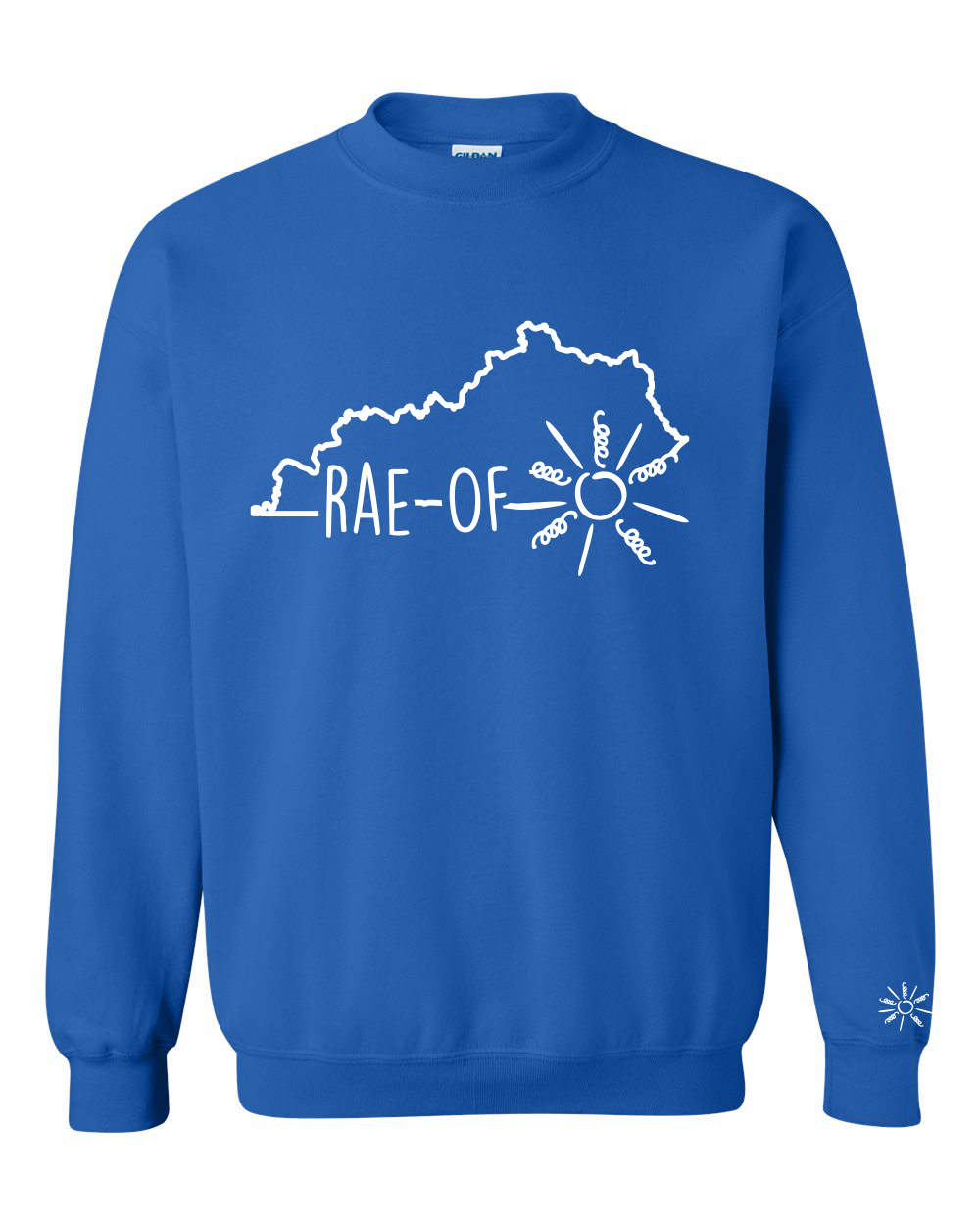 Blue Kentucky Crewneck Sweatshirt