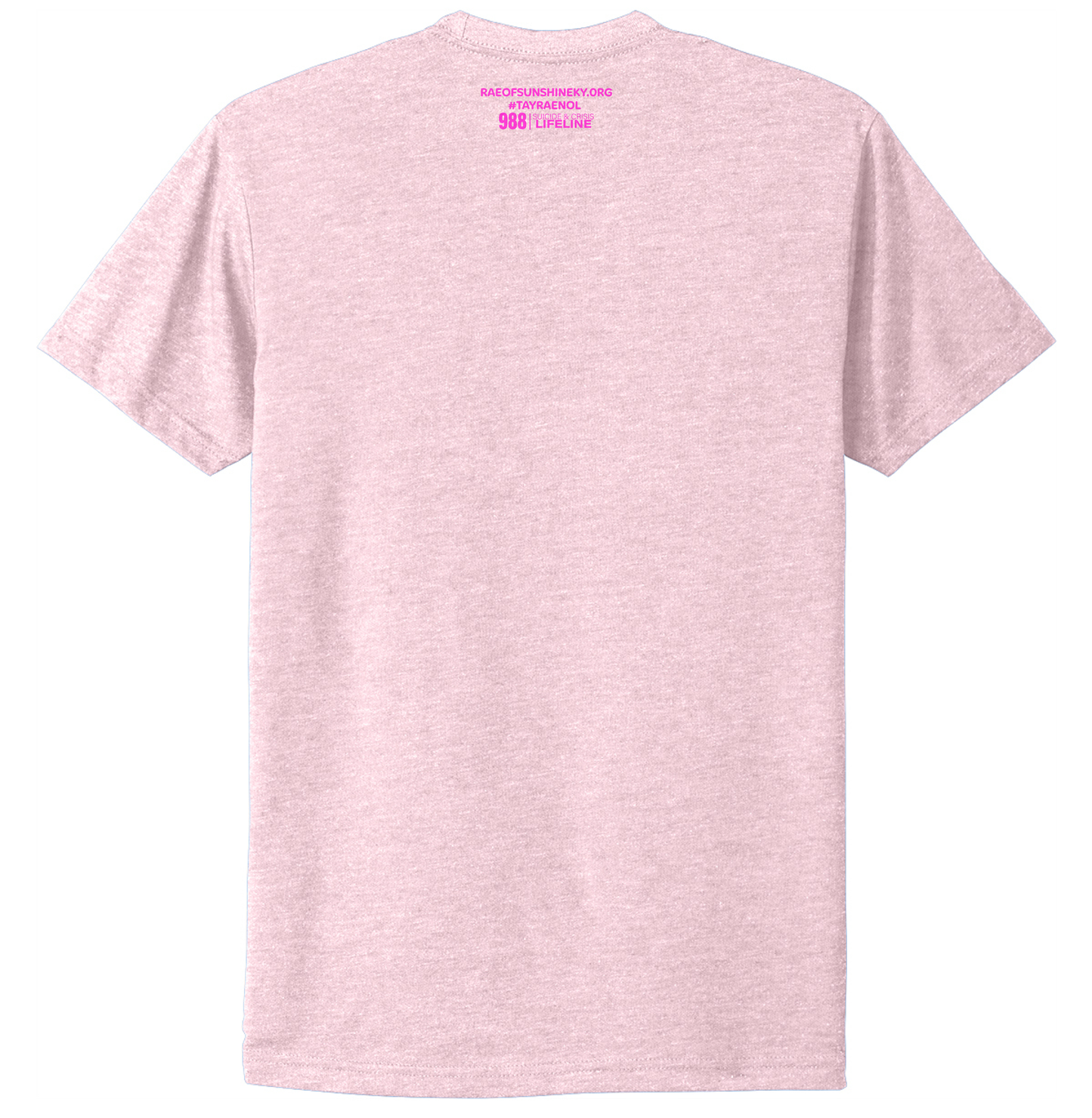 PINK ON PINK GLITTER Tee Shirt