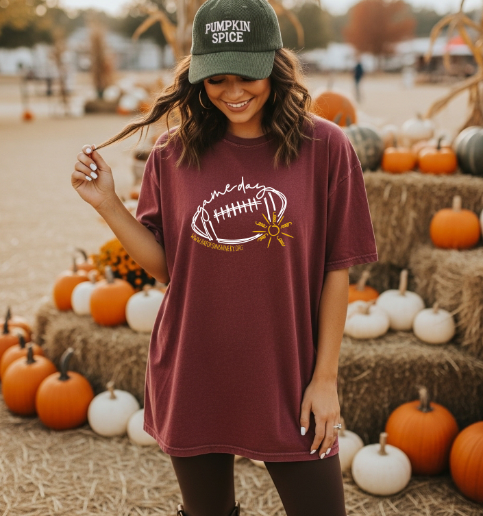 Rae of Sunshine Game Day Tee