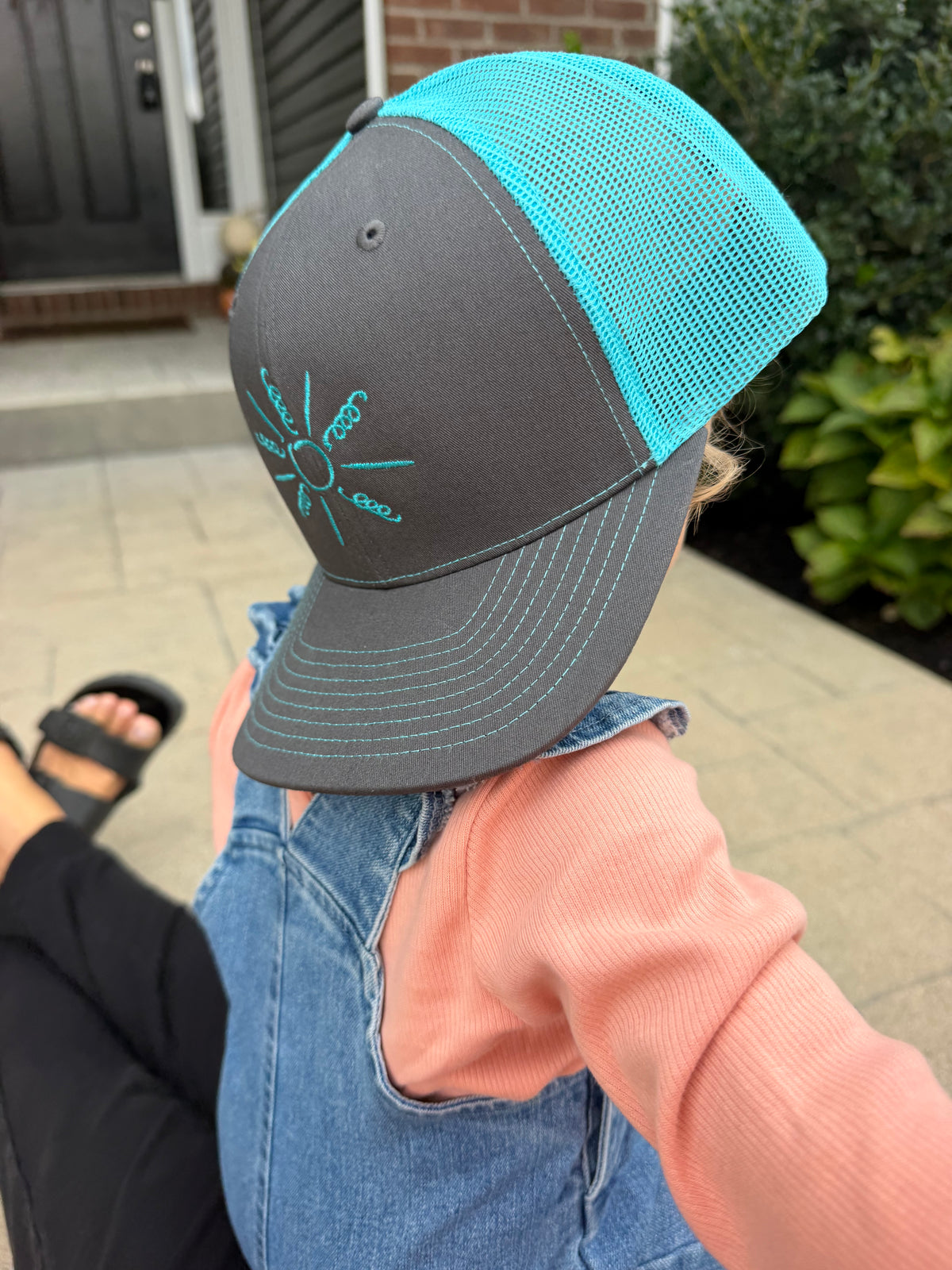 Hat Teal Blue