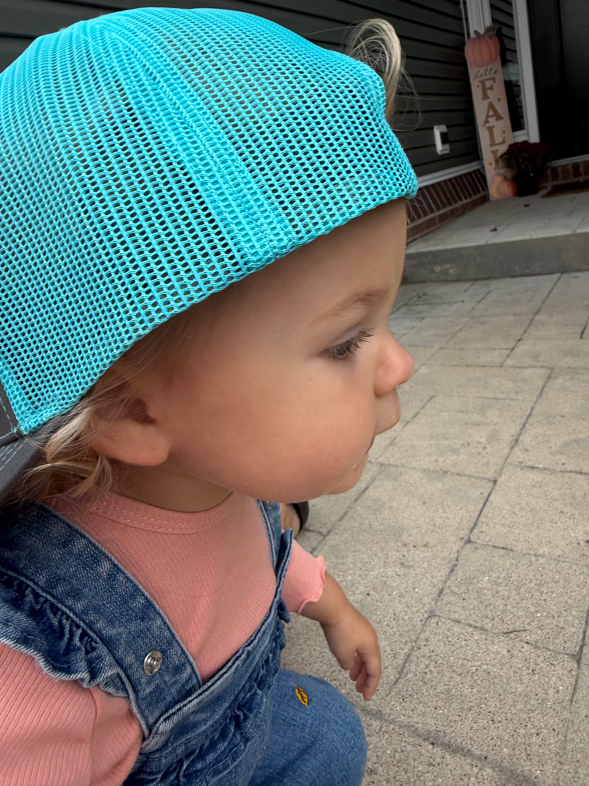 Hat Teal Blue