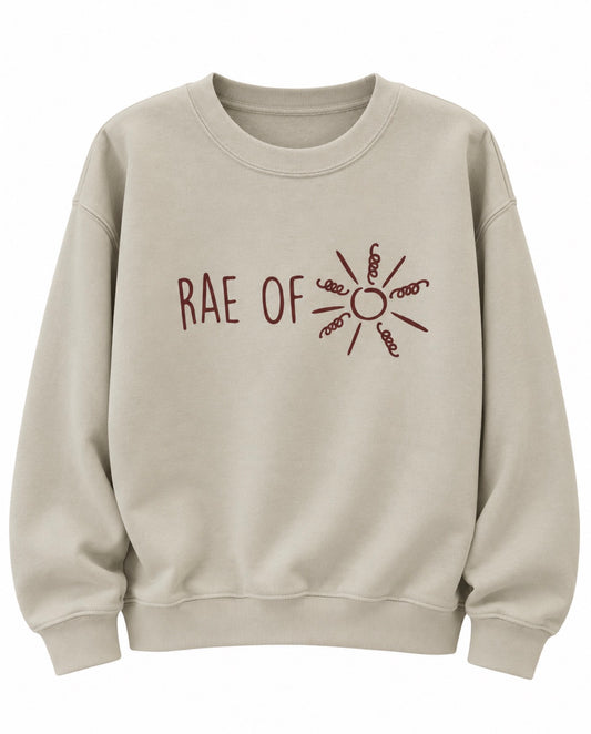 Cream Crew Neck Sweatshirt