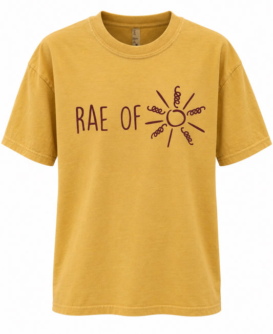 Yellow & Brown Short Sleeve Tee