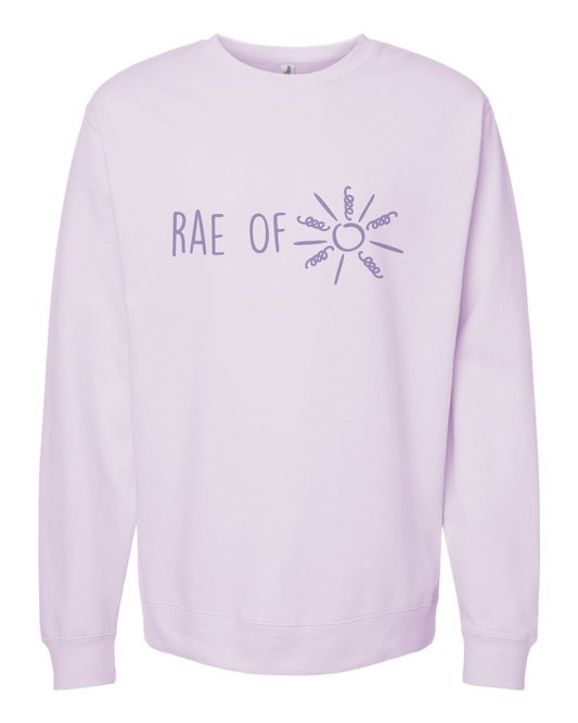 PURPLE ON PURPLE GLITTER Sweatshirt