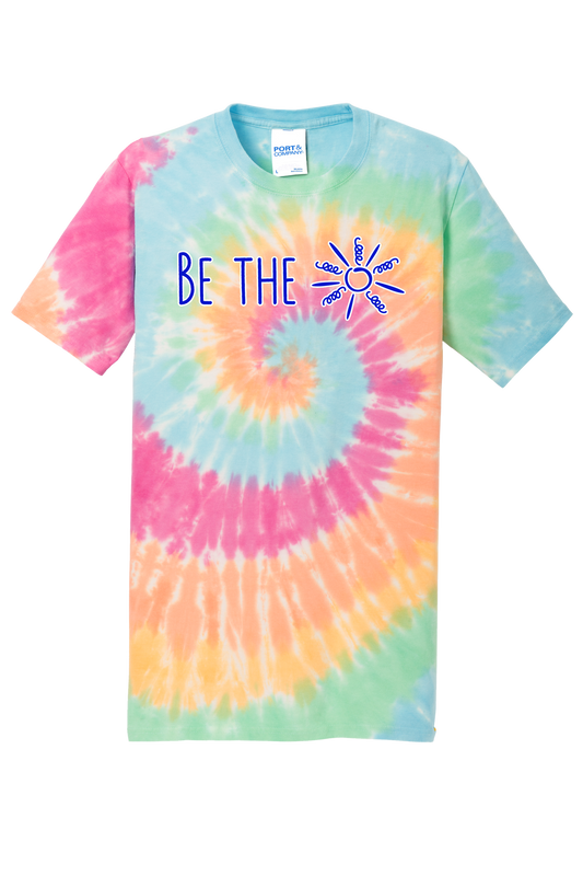 Pastel Tie Dye Birthday Tee