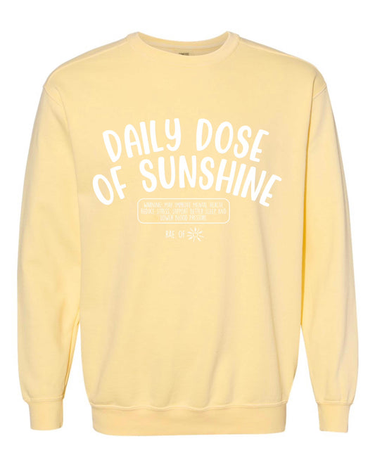 Daily Dose of Sunshine Crewneck Sweatshirt